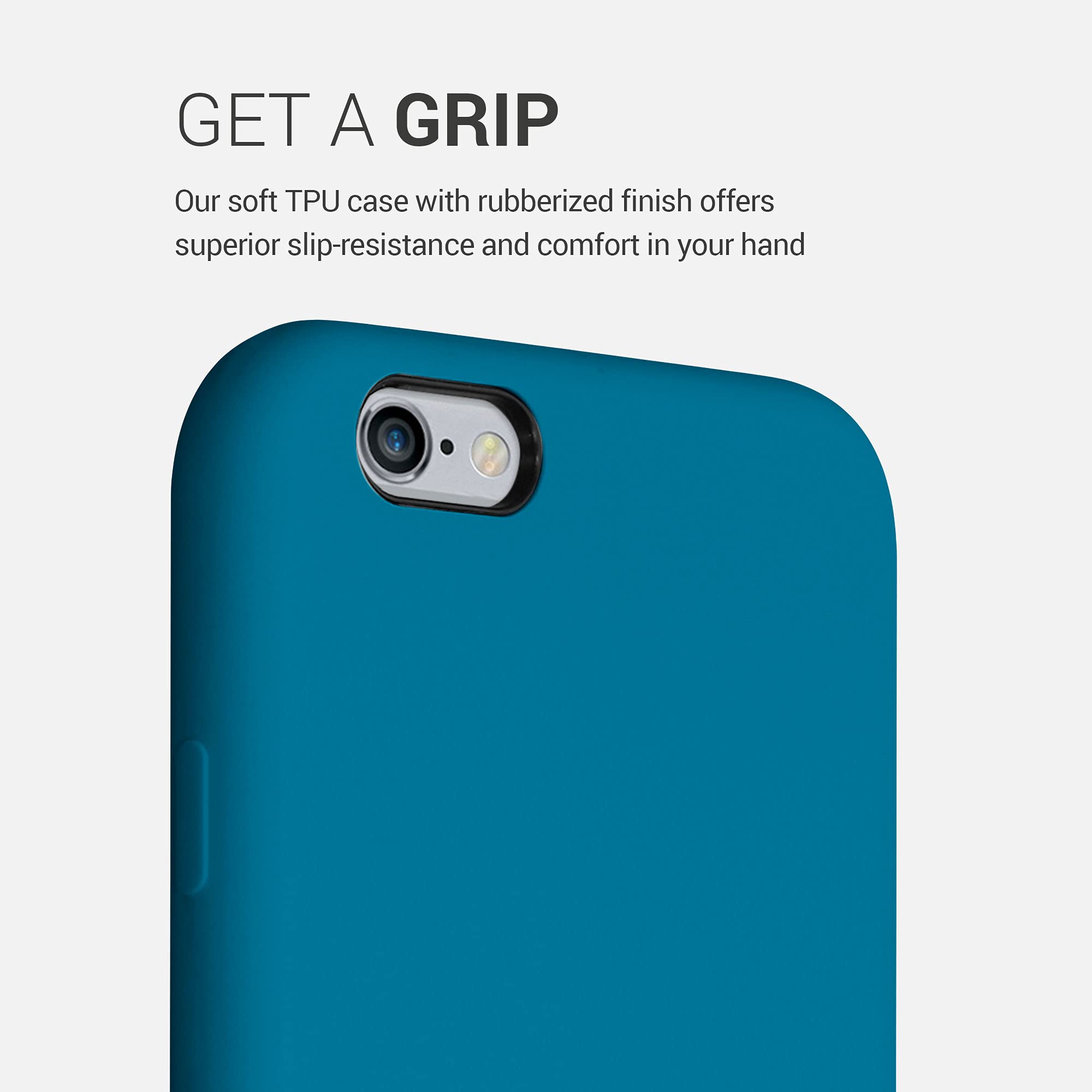 kwmobile Cover per iPhone 13 Custodia - Back Case per Smartphone in Silicone TPU - Protezione Gommata - blu scuro