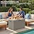 YITAHOME 45 Gallon Deck Box, Outdoor Storage Box for Patio Cushions, Outdoor Tools, Gardening Tools, Sports Equipment, and Throw Pillows, Lockable and Waterproof, Brown