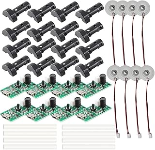 Feriany Disco de Atomización DC 5V USB Humidificador Disco de Atomización Mirco Interface Mist Maker con Interruptor de Sincronización para el Hogar DIY