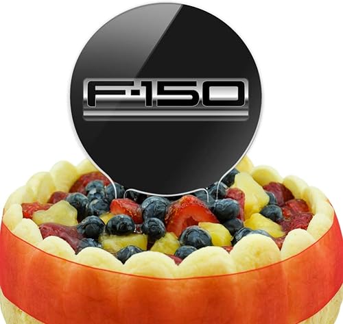 Miniatura 5 de Acrylic Ford Trucks F-150 Logo Cake Topper Party Decoration for Wedding Anniversary Birthday Graduation