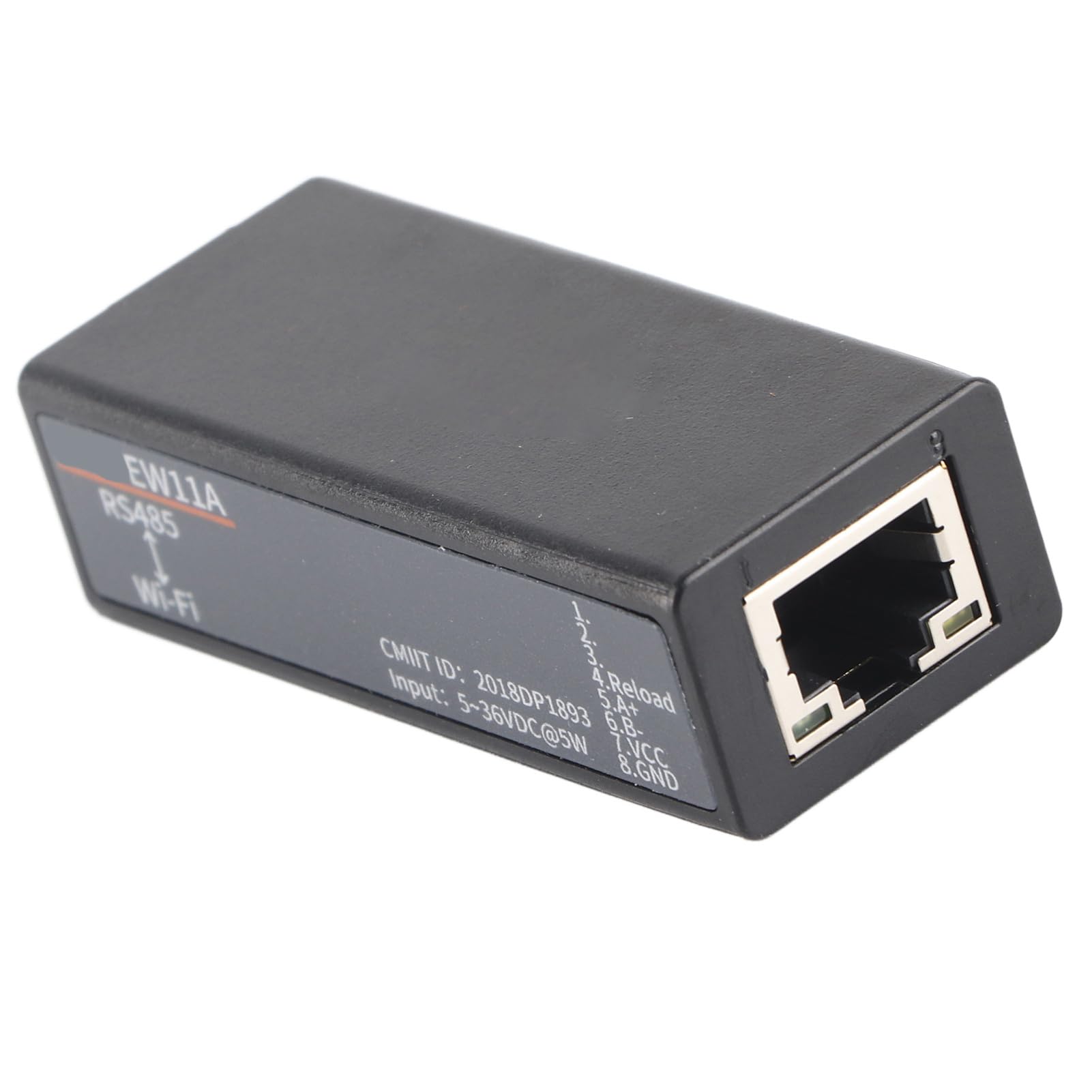 Dioche Elfin Ew11 Elfin-ew11 El servidor serie HF7221 a WiFi cuenta con un módulo de comunicación inalámbrica de antena integrado compatible con interfaz Modbus RJ45 con 8 conexiones