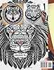 Anxiety and Stress Relief Animal Coloring Book for Adults and Teens: Relaxing coloring book for Depression #1