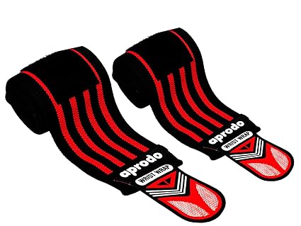 APRODO Cotton Wrist Support with Thumb Loops for Men and Women, Pack of 2 Pc, Free Size