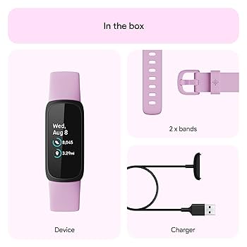 【新品】Fitbit Inspire 3 フィットネストラッカー パープル Fitbit Inspire 3 FB424BKLV Activity Tracker, Purple, One