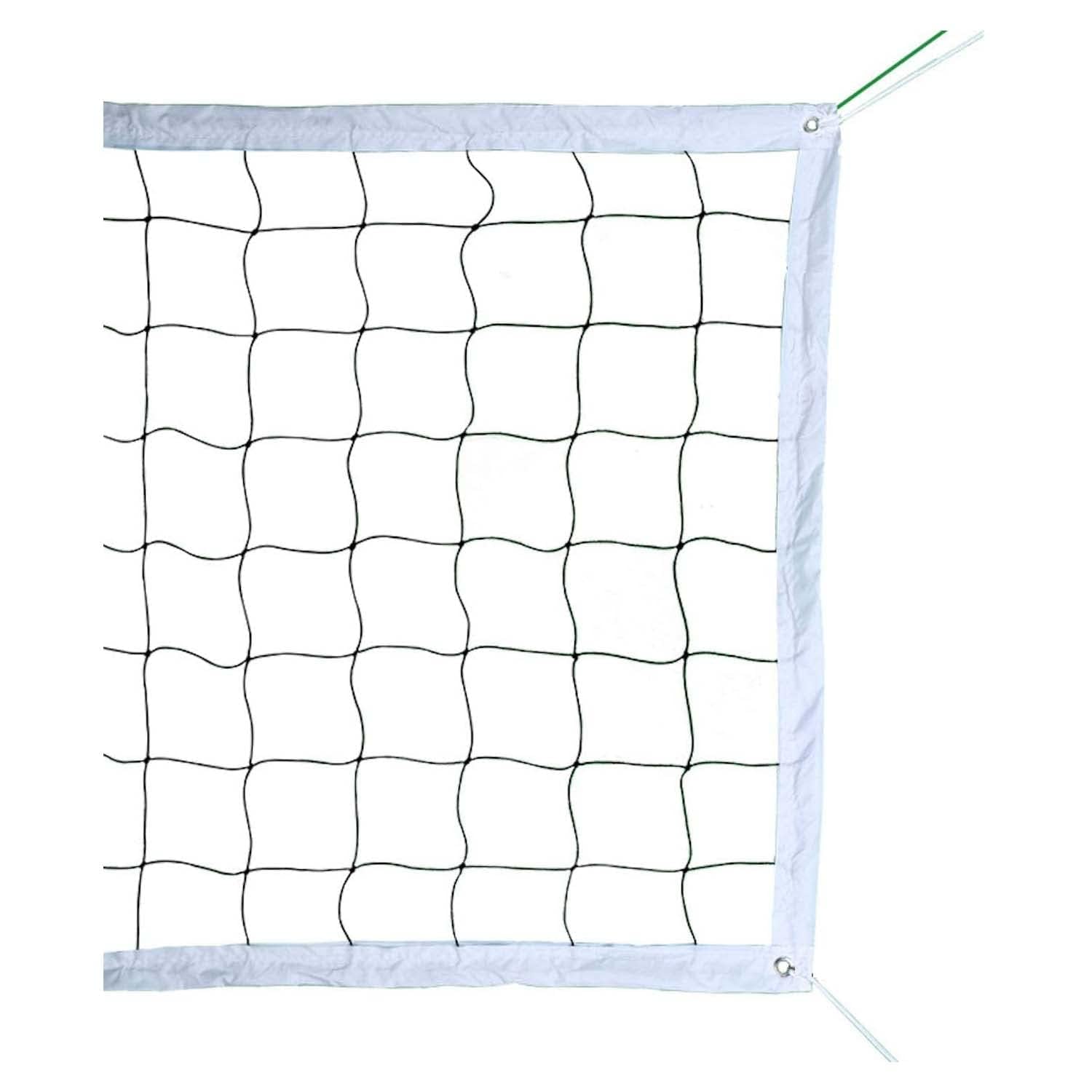 Professional Volleyball Net Outdoor With Ball Bag, 9.6M x 1M Portable for Pool Beach Backyard Indoor, Pro Set, No Poles