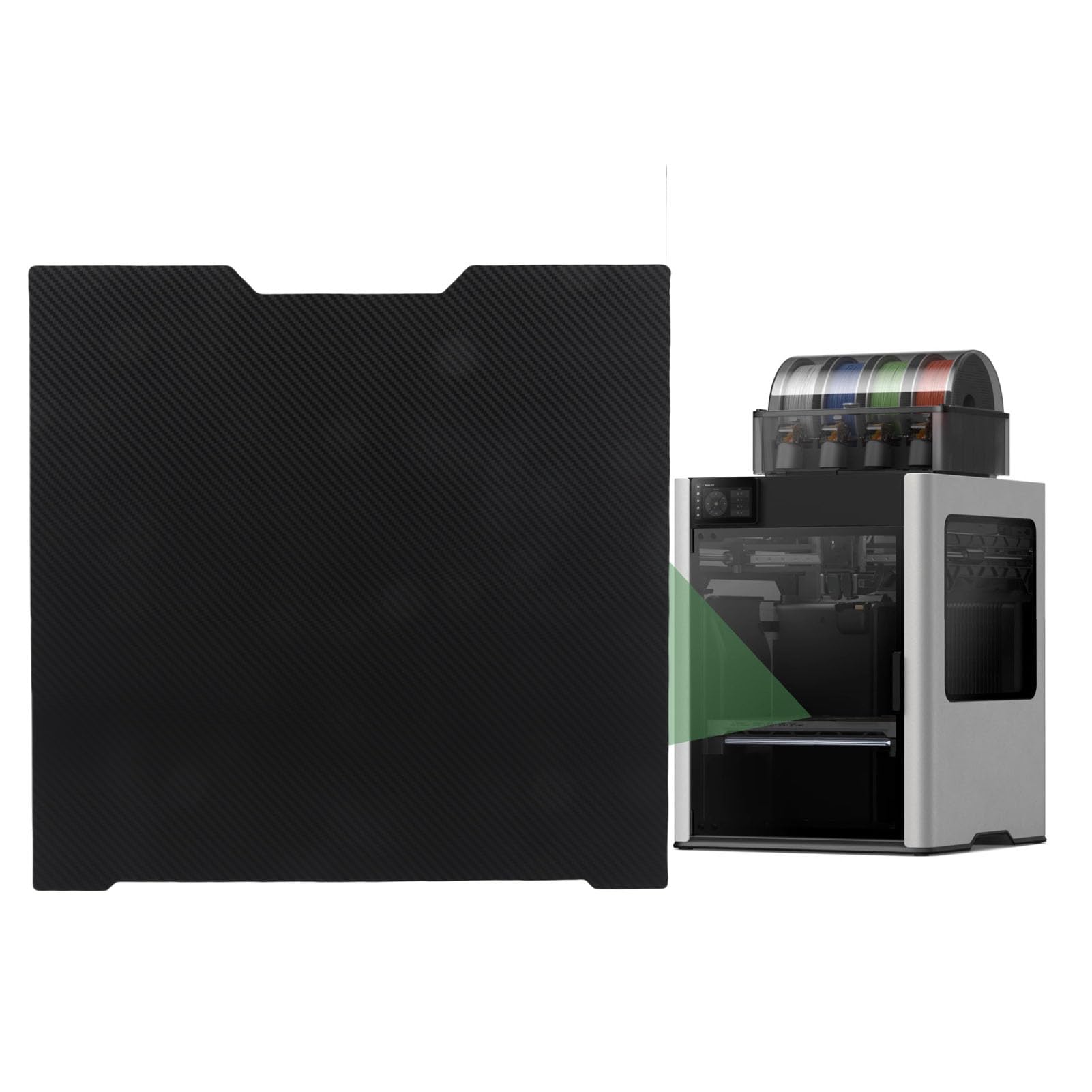 FILFEEL Dwustronna Platforma PEI PET do Drukarki 3D H2D, 355x346mm
