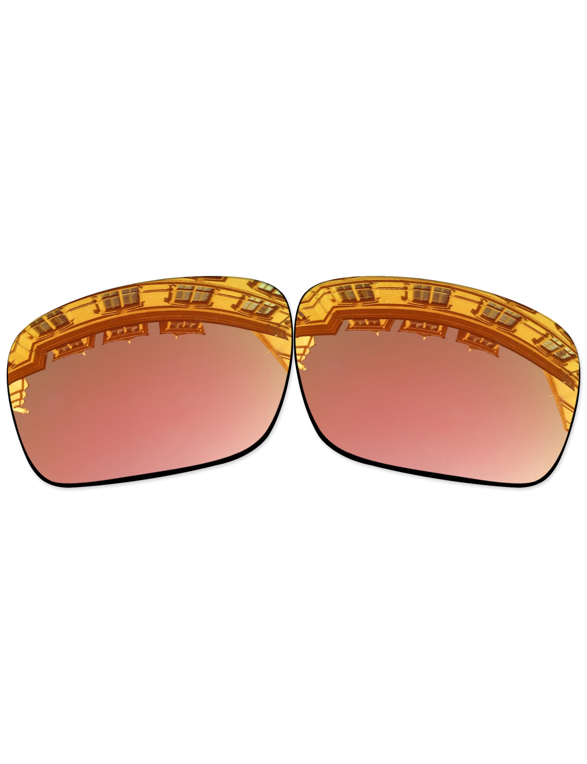 Vonxyz Lenses Replacement for Oakley Sliver XL OO9341 Sunglass - Peach Gold Polarized