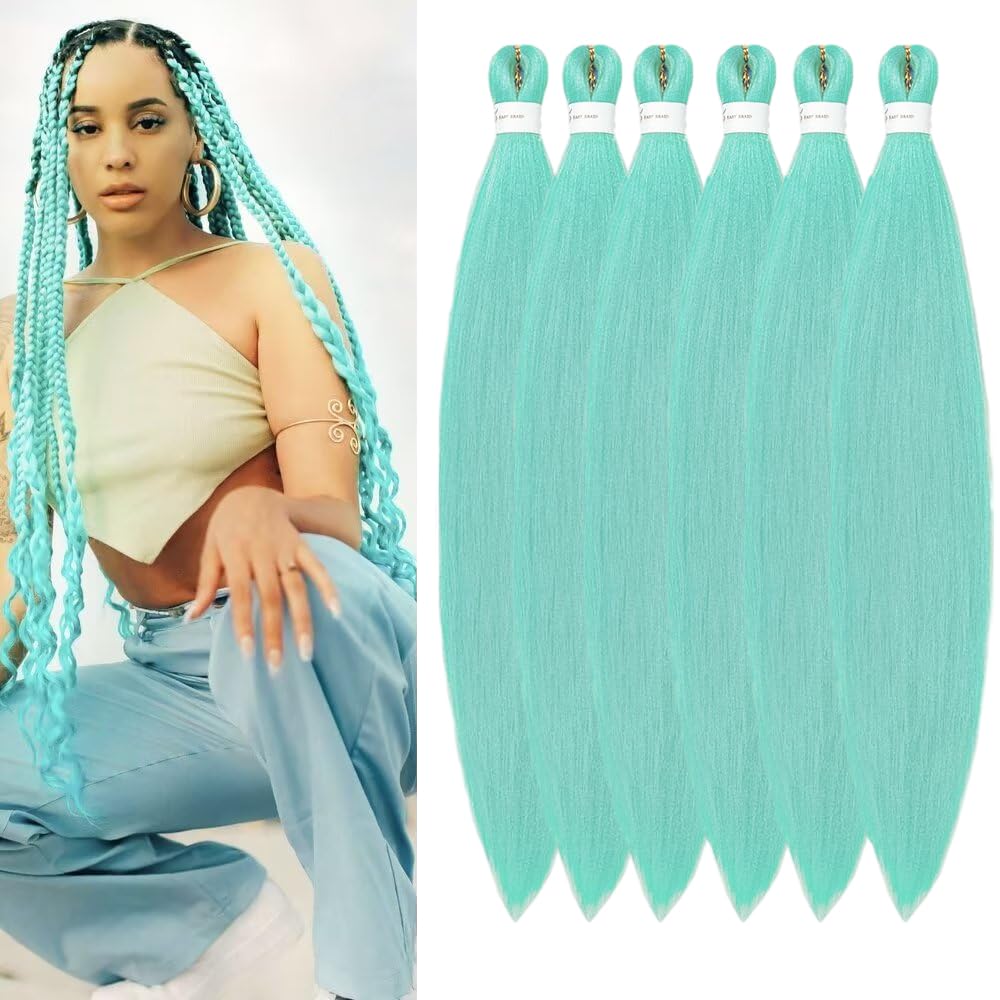 YDDM Capelli Per Treccine Africane Rosa Extension Treccine Texture Yaki Easy Install per Principianti 20 Pollici 3 Pezzi Capelli Leggeri e Naturali per Box Braids, Twist e Crochet — view 31