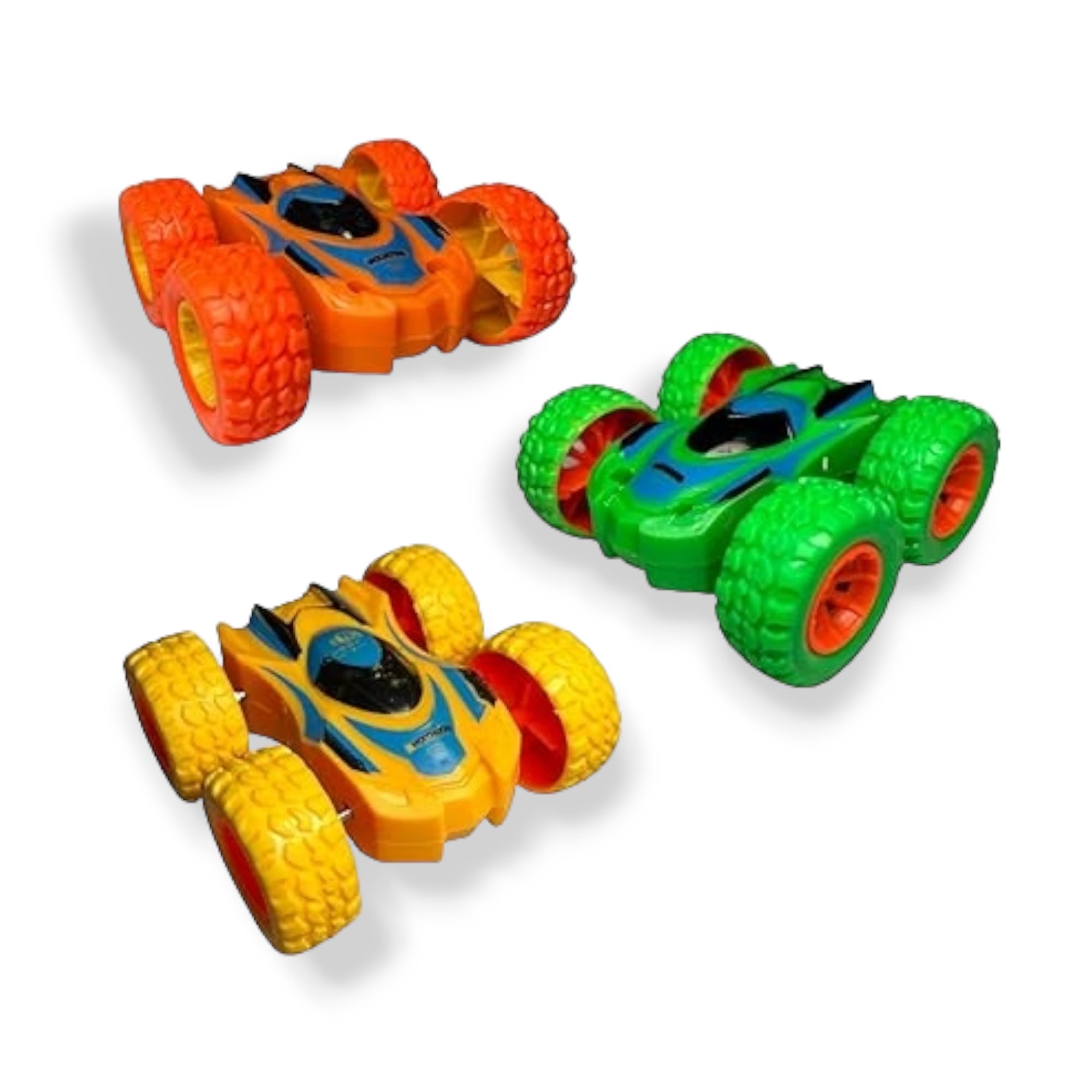 Skitter Tumbling Car For Kids | 3D Tumbling Car | Monster Car | Pack Of 3 | 360 Degree Rotation | Vibrant Colors | Off Road Vehicle | Abs Plastic | (Pack Of 3) - Multicolor (B0CTJ39PWV) Amazon Price History, Amazon Price Tracker