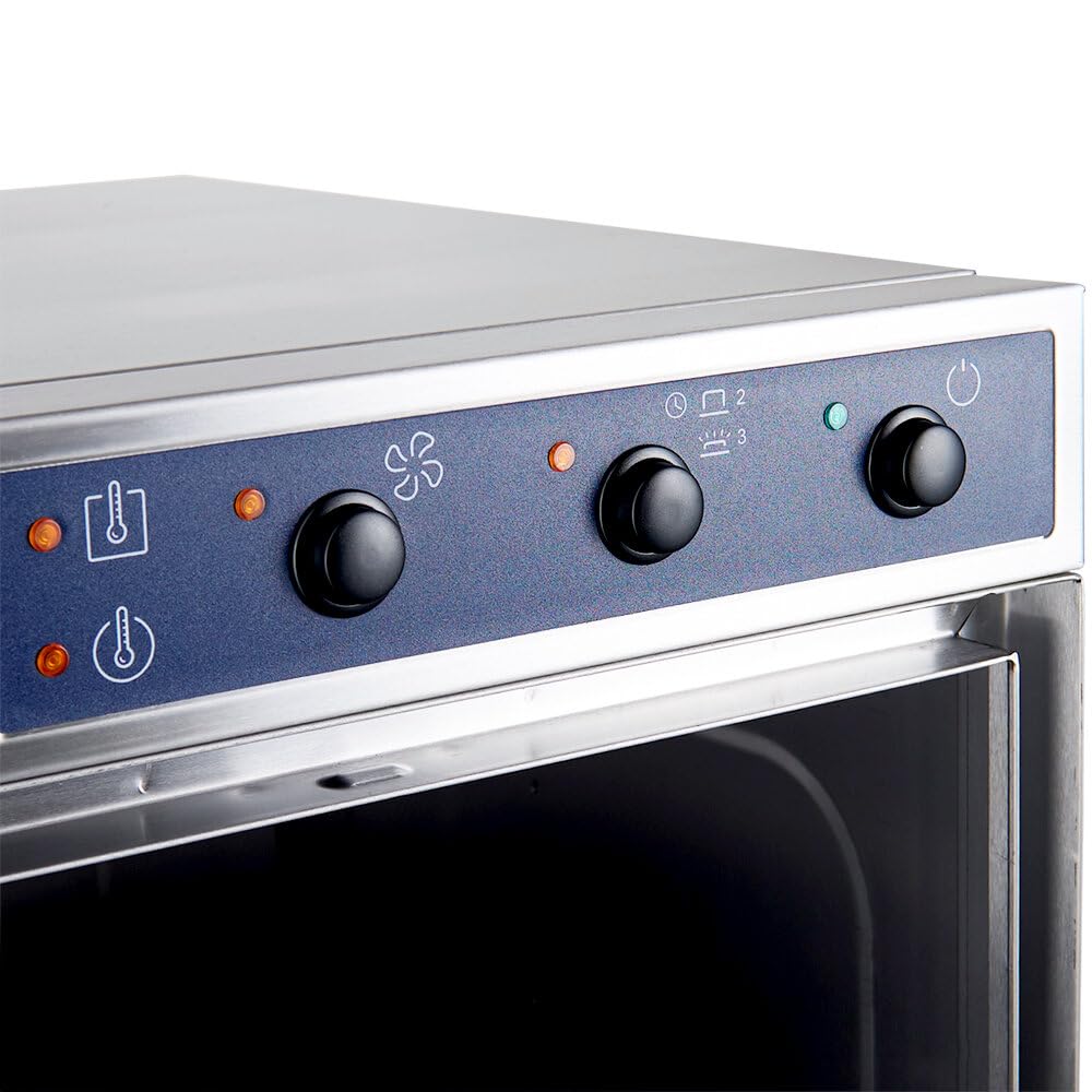 GastroHero Lavastoviglie ECO 40 x 40 cm, con dosatore detergente e brillantante, con pompa di scarico, Made in Europe, 230 V