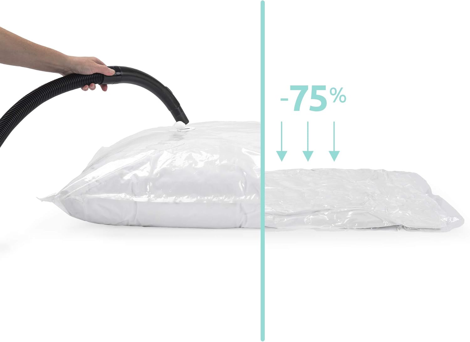 Compactor Vacuum Compress Bag with B Valve, Set of 2