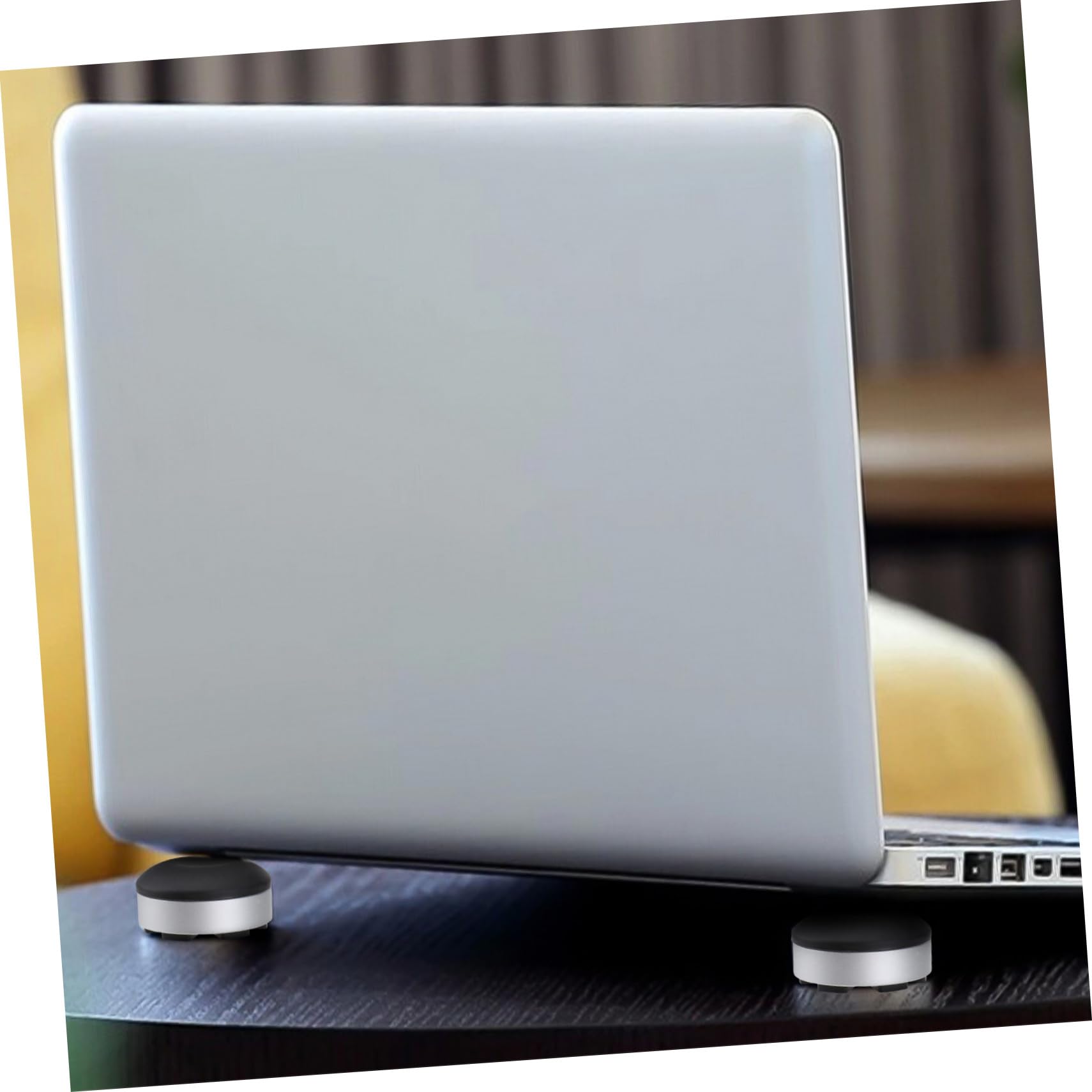 POPETPOP 3juegos Soporte Portátil para Laptop Base De Refrigeración Ergonómica Elevador De Altura para Oficina y Hogar Negro