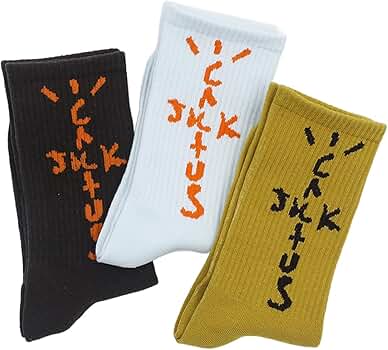 トラヴィススコット　ソックス　3個セット 3点セット】④ Travis Scott トラヴィススコット 靴下 ソックス