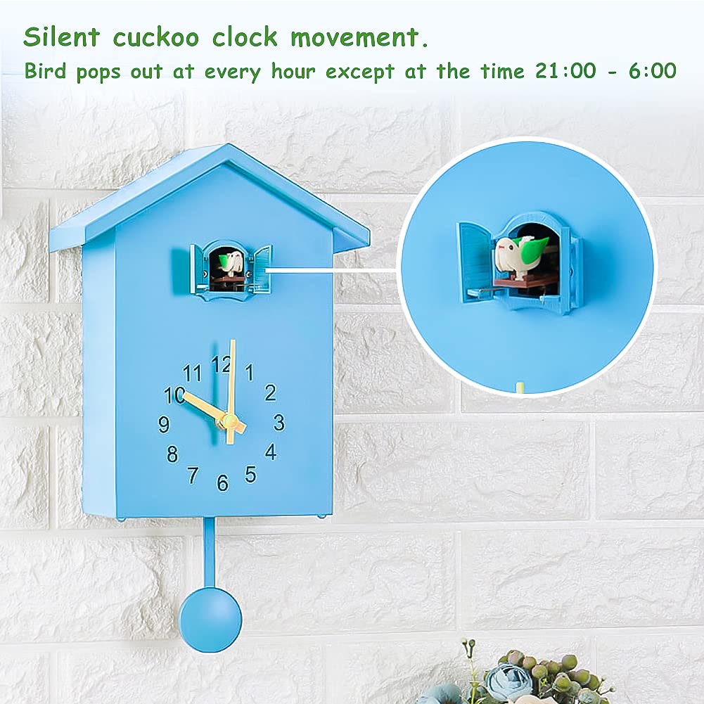 Amazon.com: 8KB24 Cuckoo Clock Cuckoo Wall Clock with Chimer and