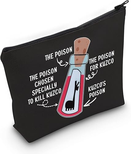 Vista 23 de ZJXHPO Emperors Bolsa de maquillaje The Poison Chosen especialmente para matar maquillaje con cremallera bolsa para su funda de viaje de llama