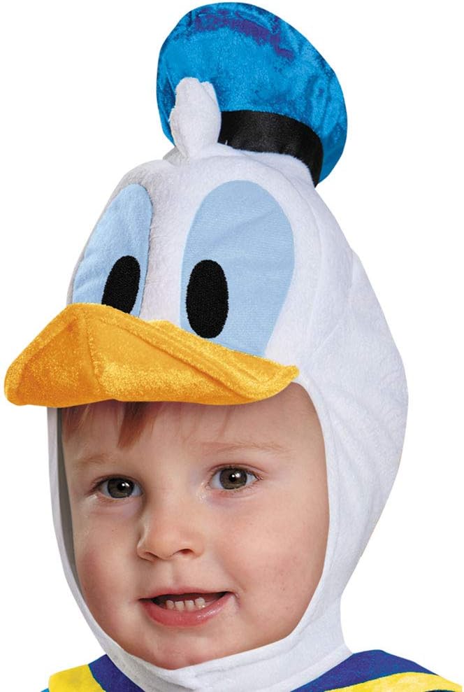 Amazon ディズニー ドナルドダック ドナルド コスプレ ベビー 70 80cm 黒 w おもちゃ おもちゃ