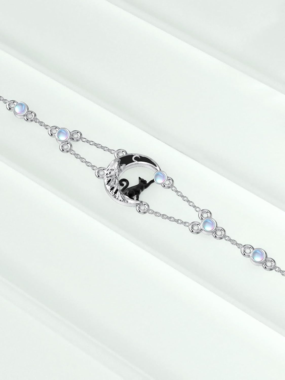 Bracelets for Women 925 Sterling Silver Adjustable Link Chain Bracelet Jewelry Gifts for Women/Daughter/Girlfriend