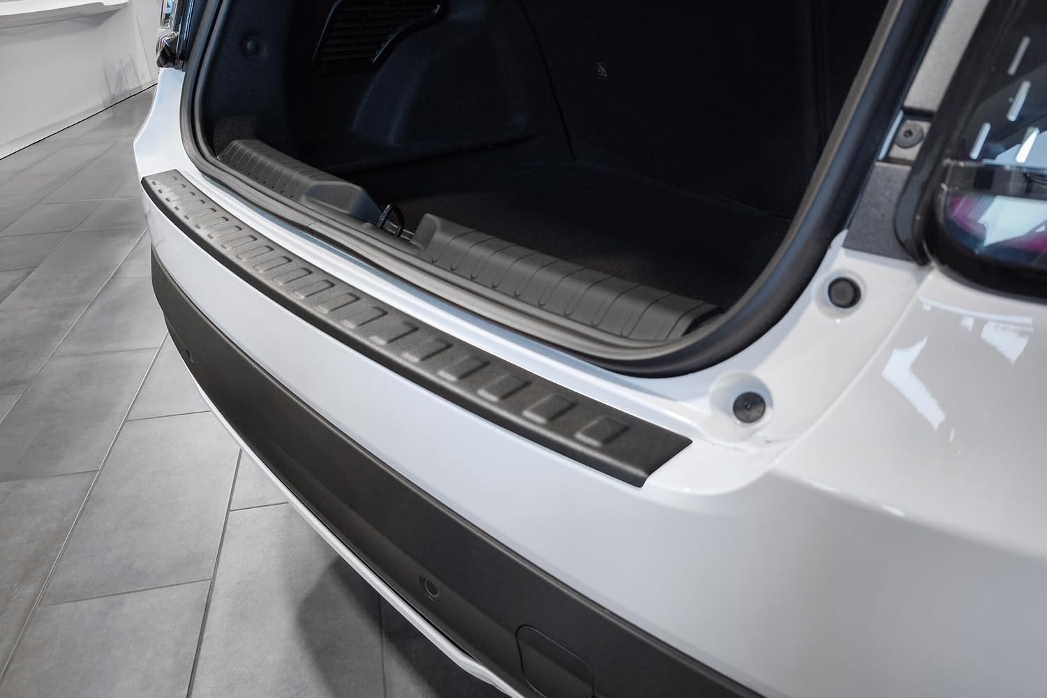 tuning-art L3124 Protezione paraurti per Fiat 600 2 / 600e 2 FH1 09/2023- Acciaio Inox, Verniciato a Polvere