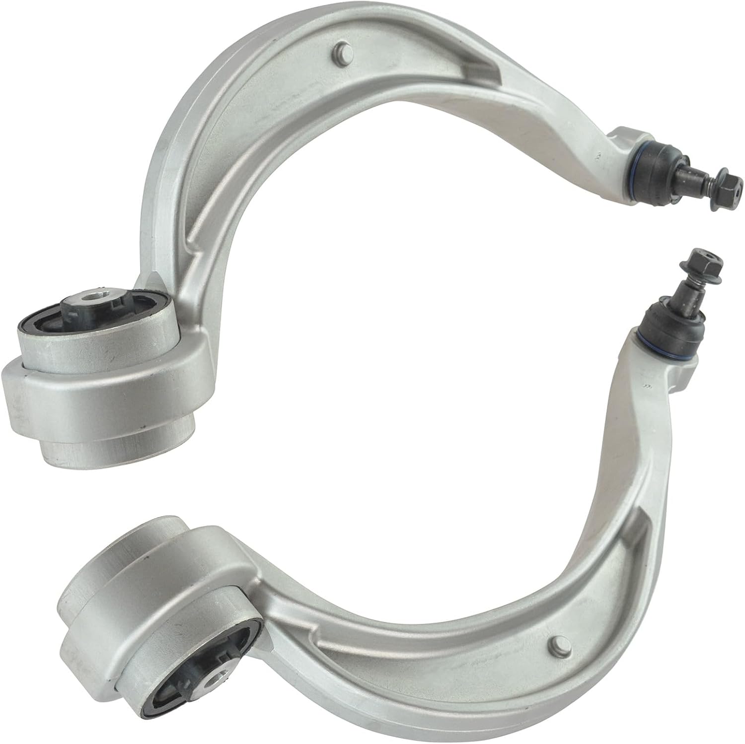 TRQ Front Rearward Lower Left and Right Control Arm and Ball Joint Set 2 Piece Compatible with 10-16 Audi A4 10-16 A4 Quattro 10-17 A5 Quattro 10-14 A5 10-17 Q5 10-15 S4 10-17 S5 13-16 allroad PSA62563