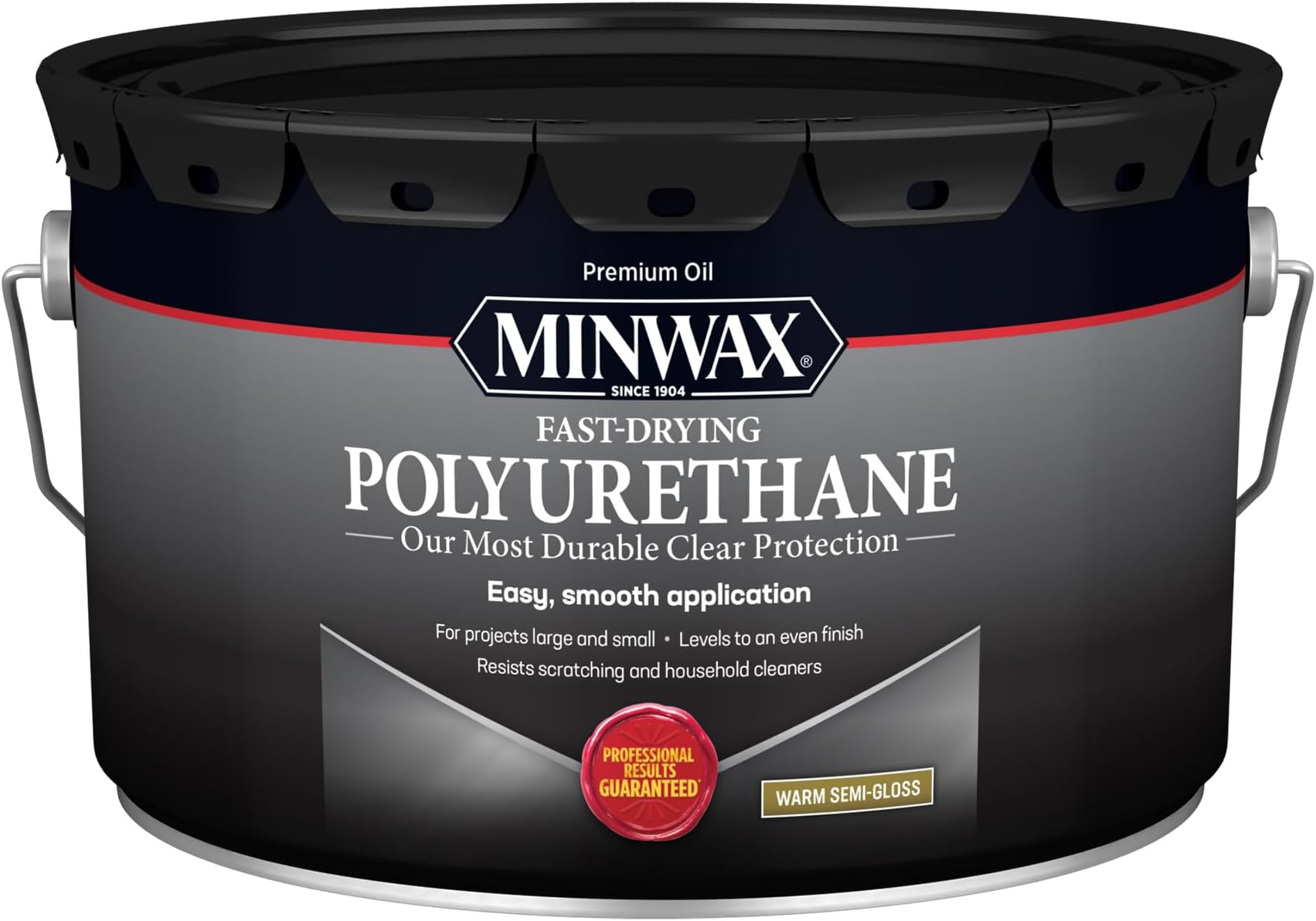 Minwax 319110000 Polyurethane, 2.5 Gallon, Semi-Gloss