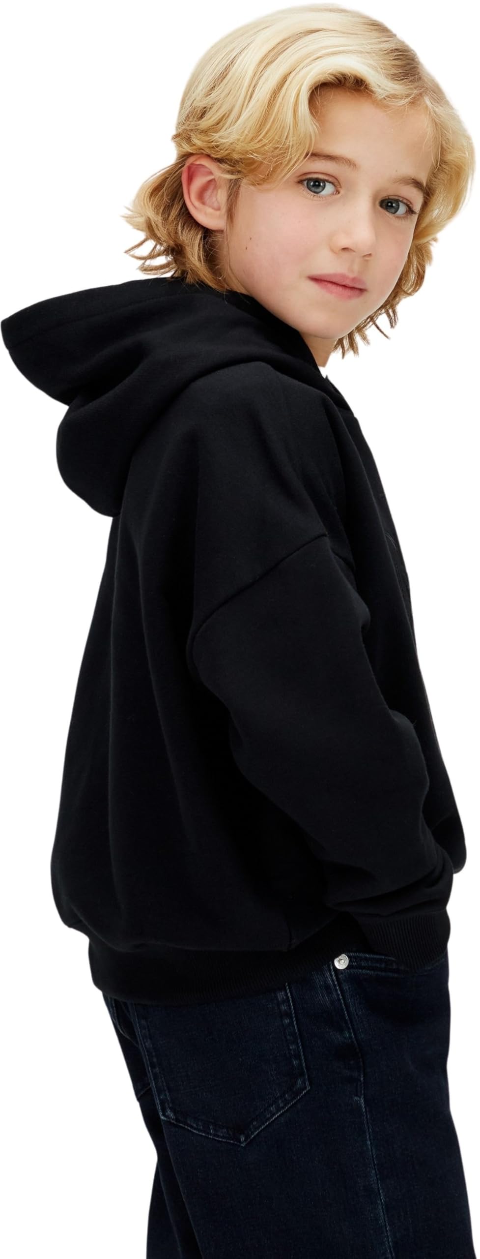 Calvin Klein Mono Logo Hoodie Lvcksjb09b Altre Felpe Bambini e Ragazzi