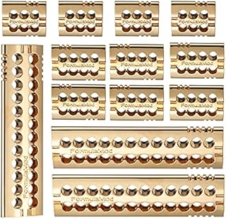 FormulaMod Metal Cable Comb Kit Brass Material Cable Management Tools Wire Organizer Combs for PSU Cable Extension Water Cooling