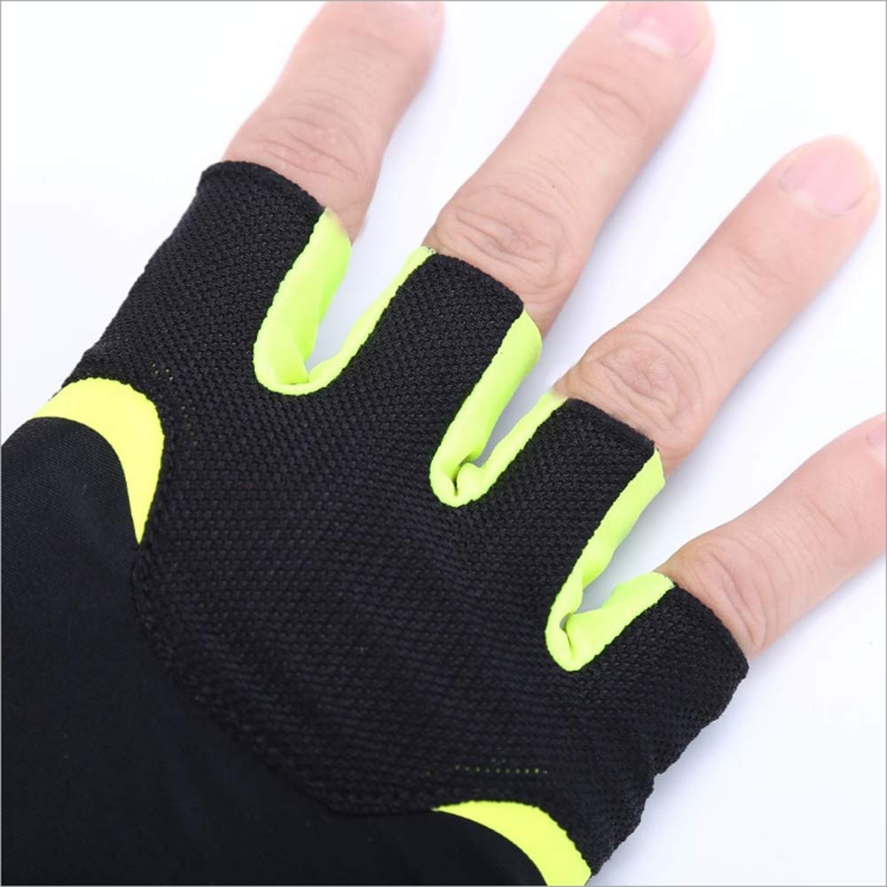 Guanti spessi per sollevamento pesi per uomini e donne con cuscinetti in cotone (coppia) guanti da fitness senza dita lavabili in lavatrice progettati per uomini e donne, guanti antiscivolo per