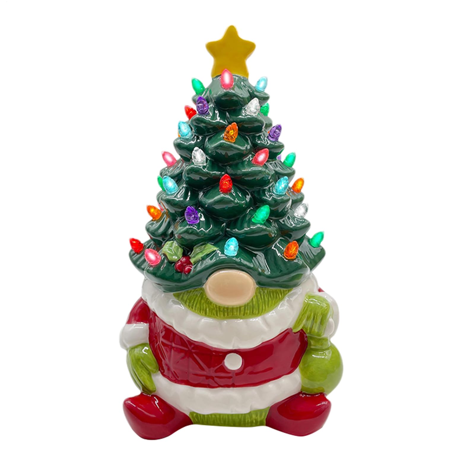 Décorations de lutins de Noël en résine légère pour table et sapin