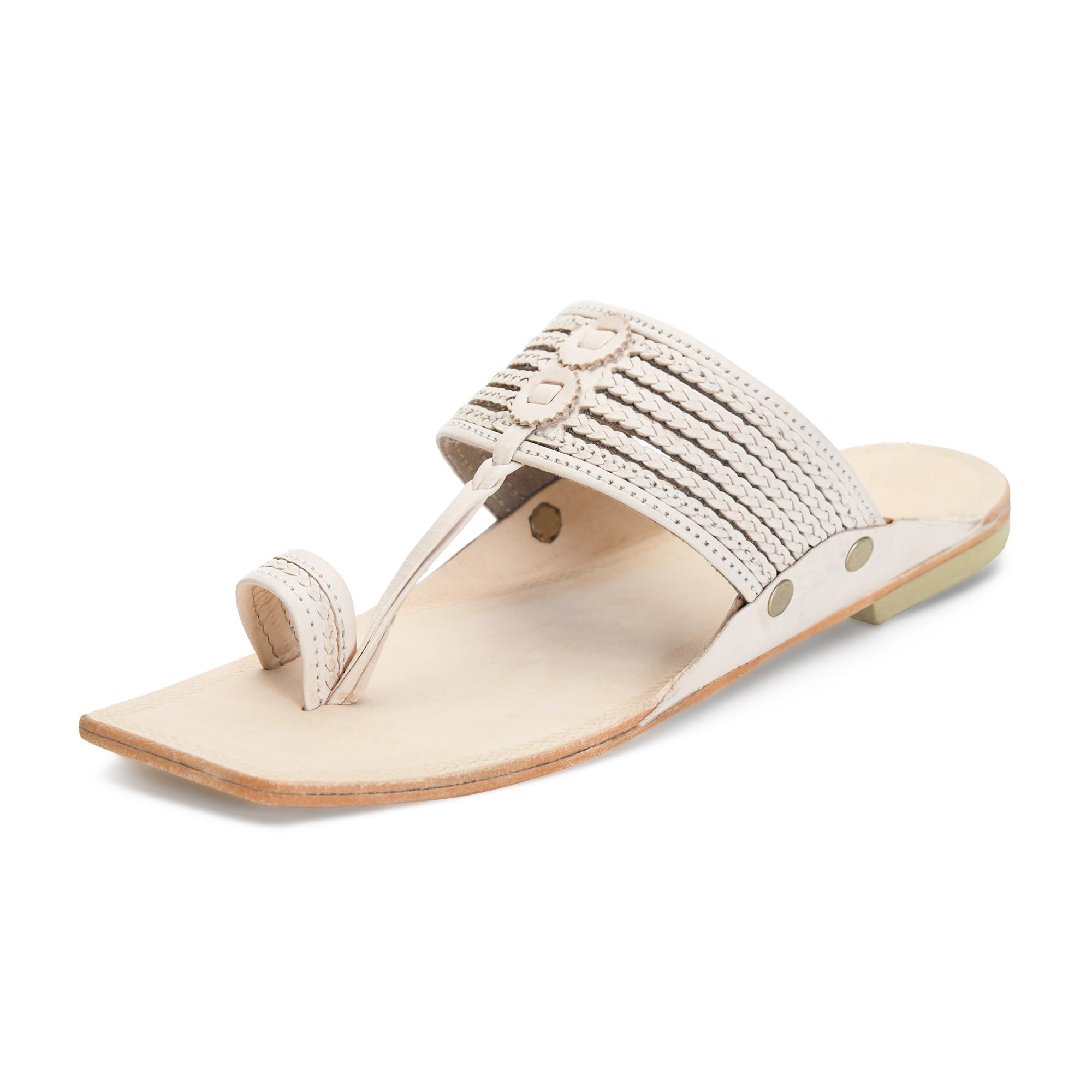 Leather Kolhapuri Slippers for Men | Kolhapuri Chappal for Men Original | Ethnic Footwear for Men | Suitable with Kurta Pajama Set for Men