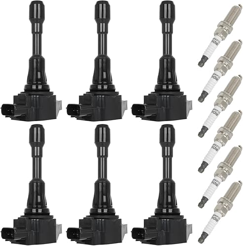 Vista 218 de ECCPP Bobinas de encendido portátiles de repuesto para automóvil compatibles con Infiniti I30/para Nissan Maxima 3.0L V6 2000-2001 Reemplazo