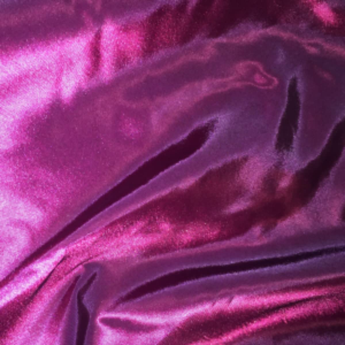 Taffeta Metallic Silk Satin Dress Fabric Material - Wine, 10Mtr - 1000cm x 140cm