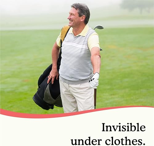 Miniatura 5 de Because Protectores prémium para hombres  Paquete de 20 protectores de protección de vejiga discretos envueltos individualmente