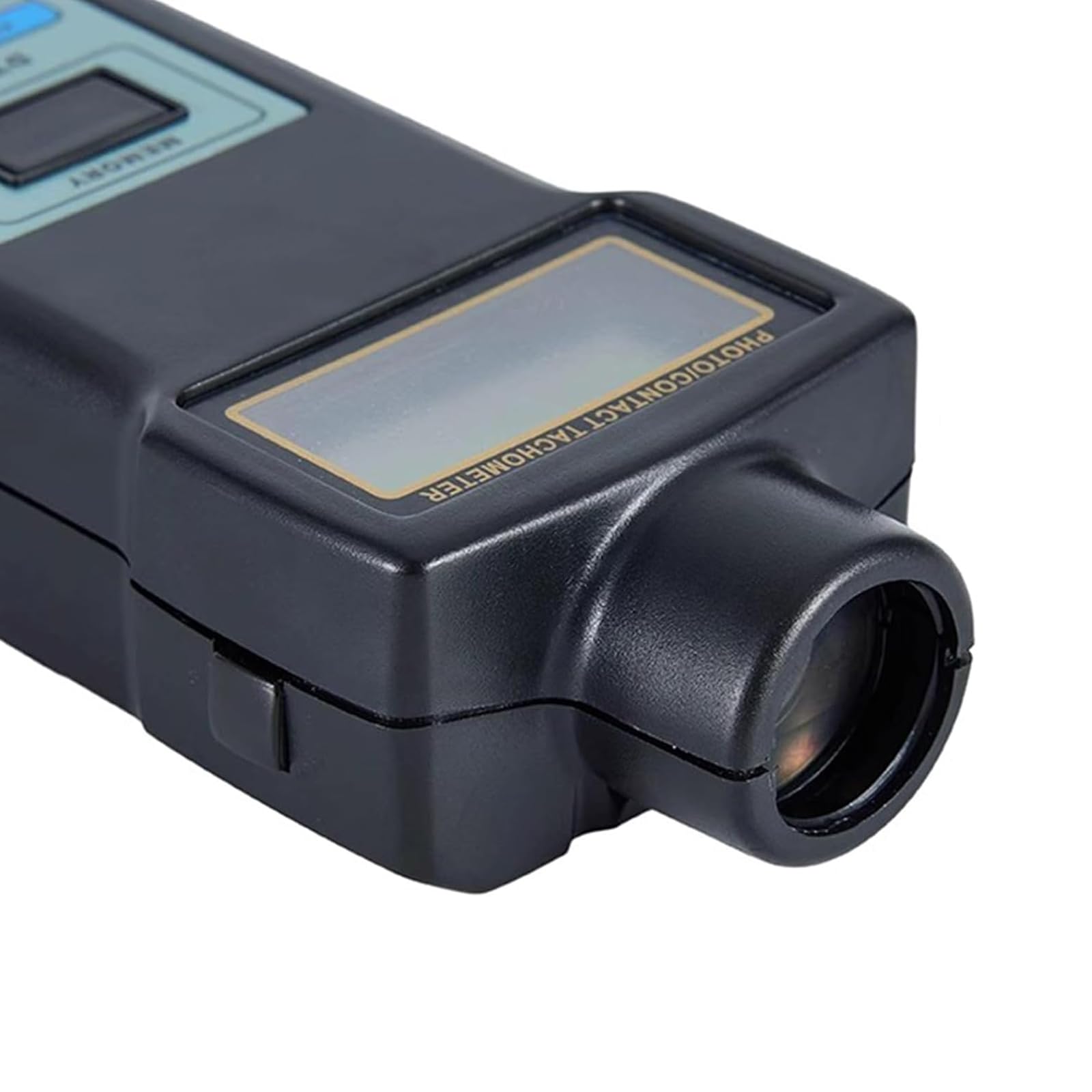 Tacómetro Digital portátil: comprobador de RPM por Contacto y Foto (2,5-99, 999 RPM), medición de Velocidad Lineal con 4 sondas y Pantalla LCD para Motores y Ventiladores.