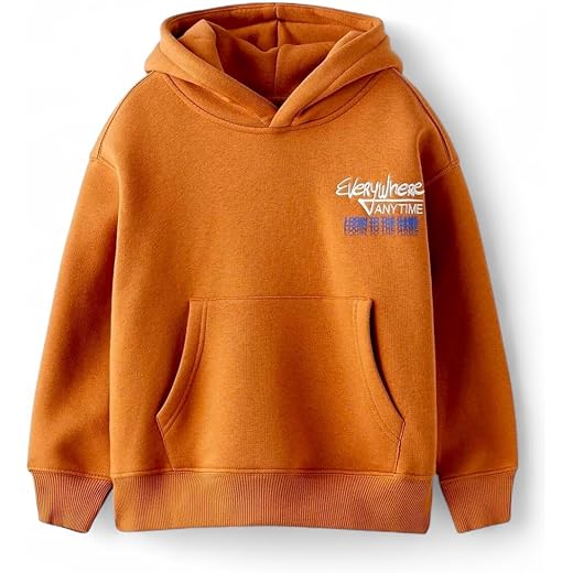 Boys Cotton Oversize Hoodie