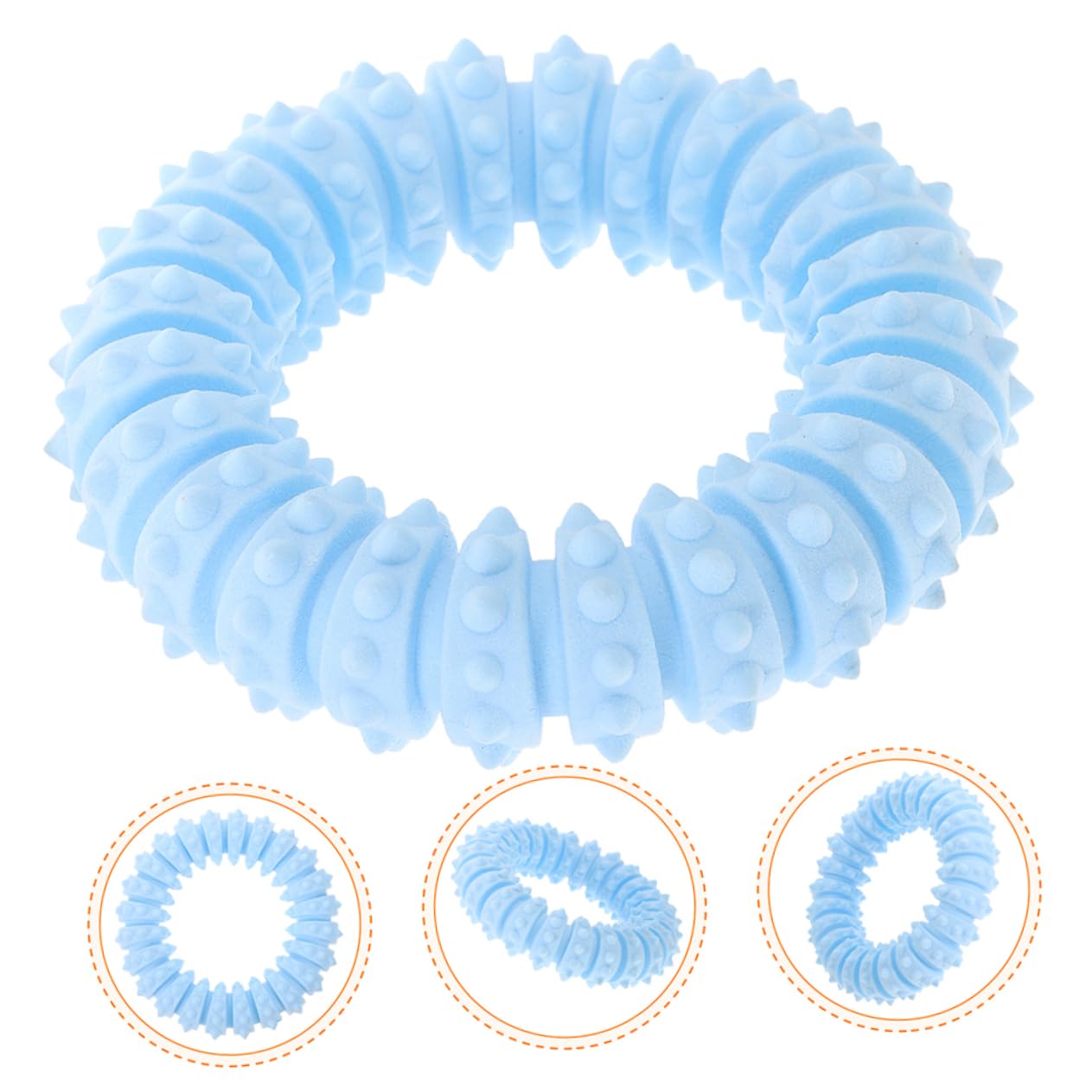 HANABASS 6pièces Jouet à Mâcher Élastique pour Chien Souple Jouet Molaire pour Chiens De Moyenne Améliore Et Évite La Objets