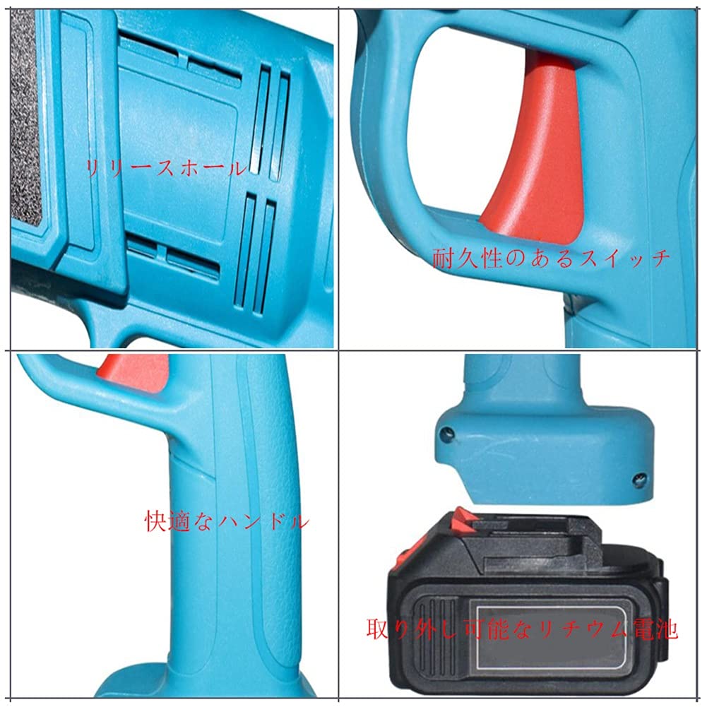 2023新たな高圧洗浄機 コードレス 水圧洗浄機 ノ*リ様 家庭用高圧洗浄