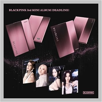 Black Pink BLACKPINK DEADLINE 3rd Mini Album with Tracking Sealed from Korea SS 2 Version Set 1Standard+1Silver