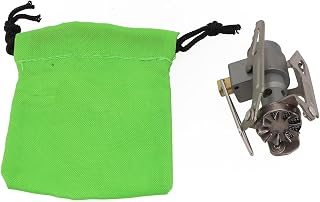 Titan-Legierung Gaskocher 2700W Robust | Nur 25g Gewicht, ultraleichtes Design, ideal für Rucksacktouren, Trekking und Minimalisten