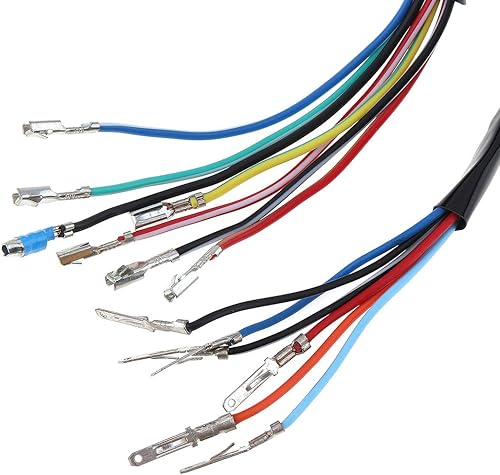 Miniatura 9 de Universal 12V motocicleta velocímetro odómetro indicador LED doble medidor de velocidad tablero (cromo)