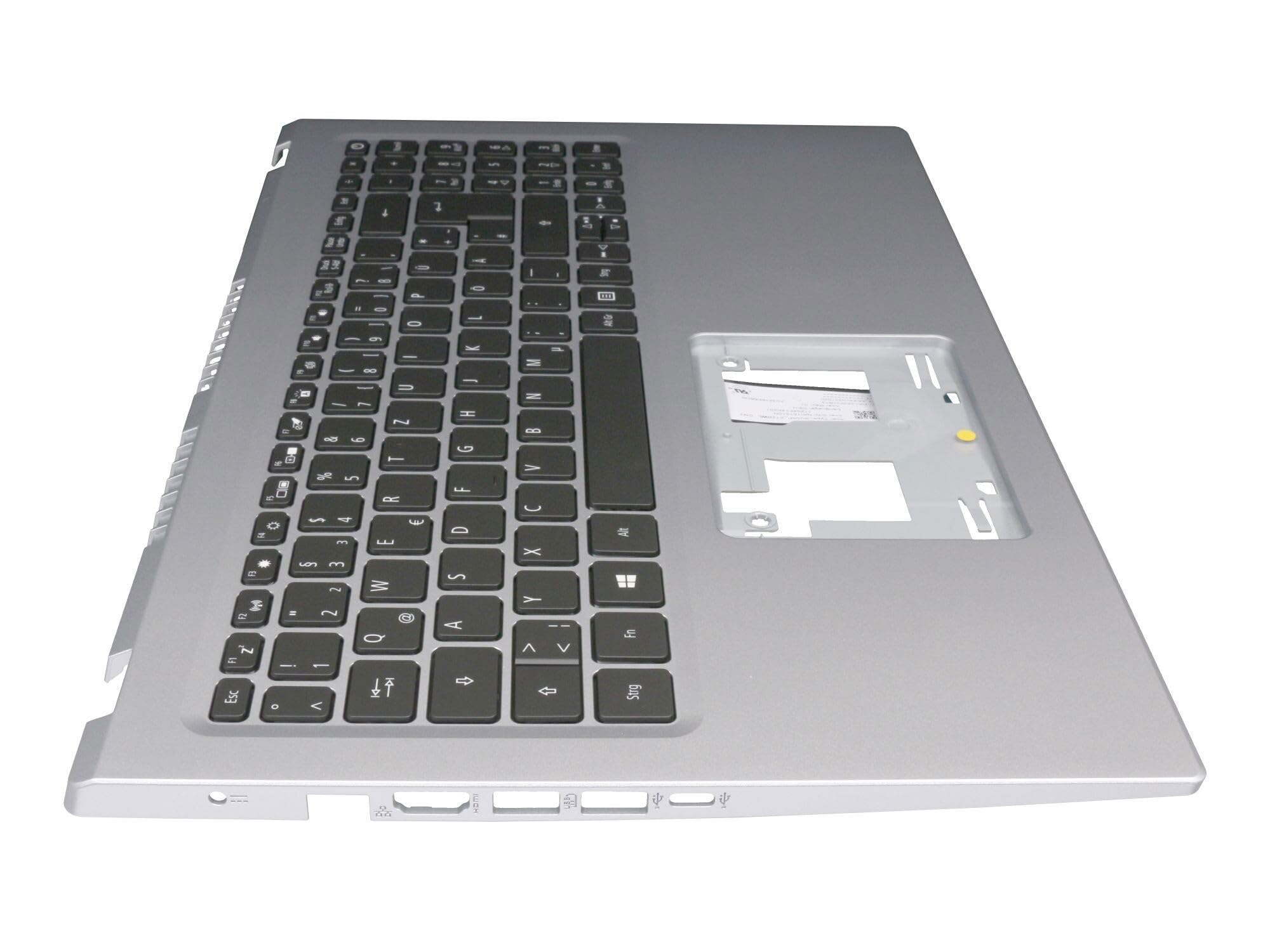 Acer Aspire 5 (A515-56) original Tastatur inkl. Topcase DE (deutsch) schwarz/Silber mit Backlight