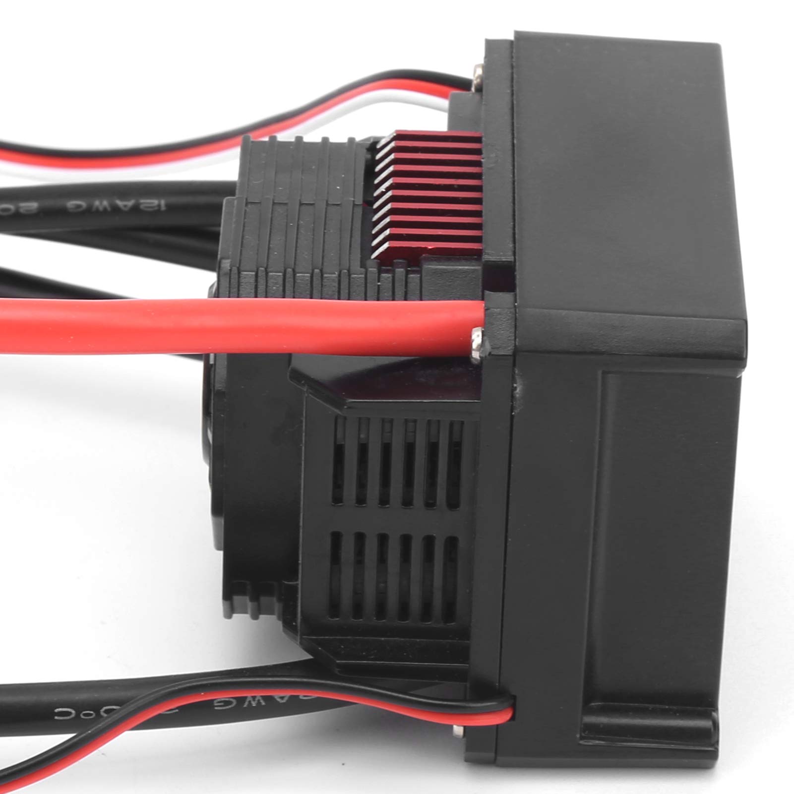 Hochleistungs-120-A-Regler, Wasserdichter Elektrischer Geschwindigkeitsregler mit XT60-Anschluss, Ideal für 1/10 1/8 RC-Cars, Lange Haltbarkeit und Schutz
