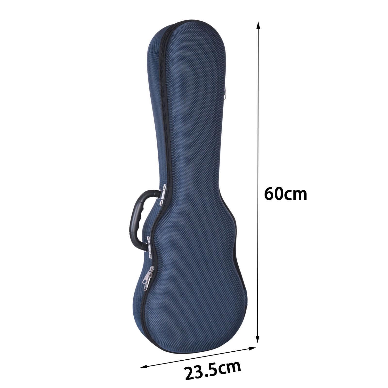Leichte, wasserdichte Ukulelen Gigbag mit Taschen und Tragegriff für Musiker, die viel unterwegs sind und professionell im Freien arbeiten. Tragbarer
