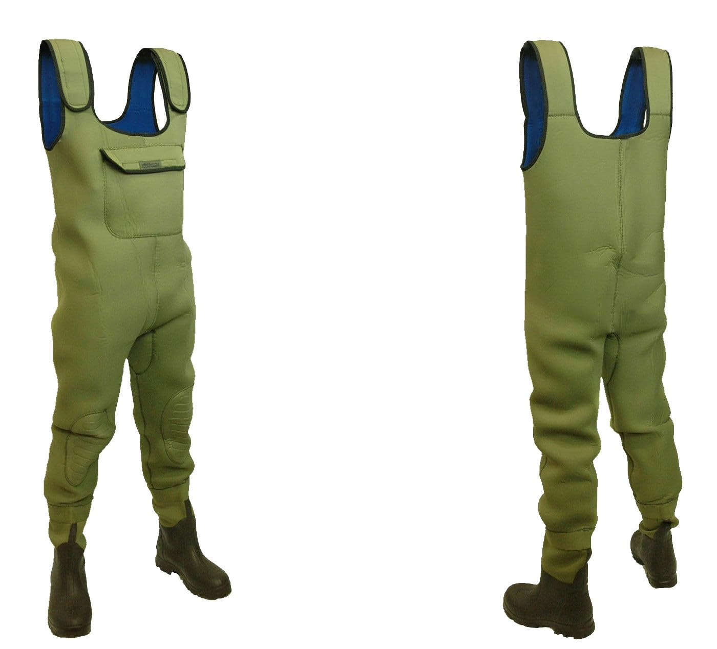 Bison 5MM NEOPRENE CHEST WADERS CLEATED SOLE S12