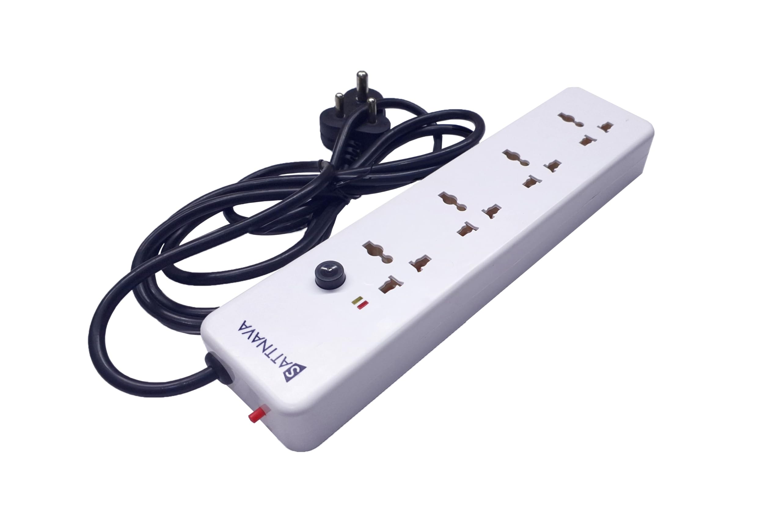 Sattnava H Power Box 41 Extension Board 3 Meter with 4 International Socket, 1 Power Switch, Thermal Switch, Indicator Level, ISI Marked Cable for Home Appliance 9.8ft Length (B0DH2LJ2XZ) Amazon Price History, Amazon Price Tracker