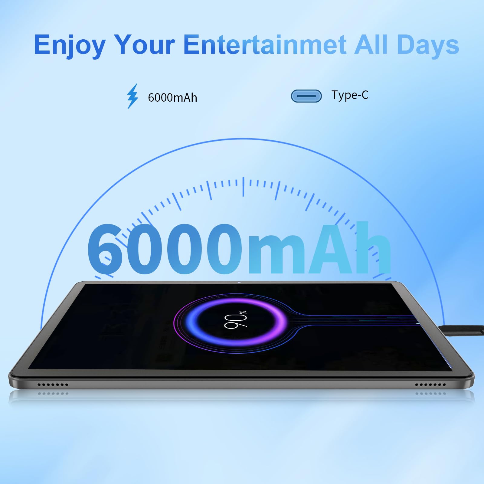 Amazon.co.jp: HUIHUANG Androidタブレット、10.1インチ Android 14