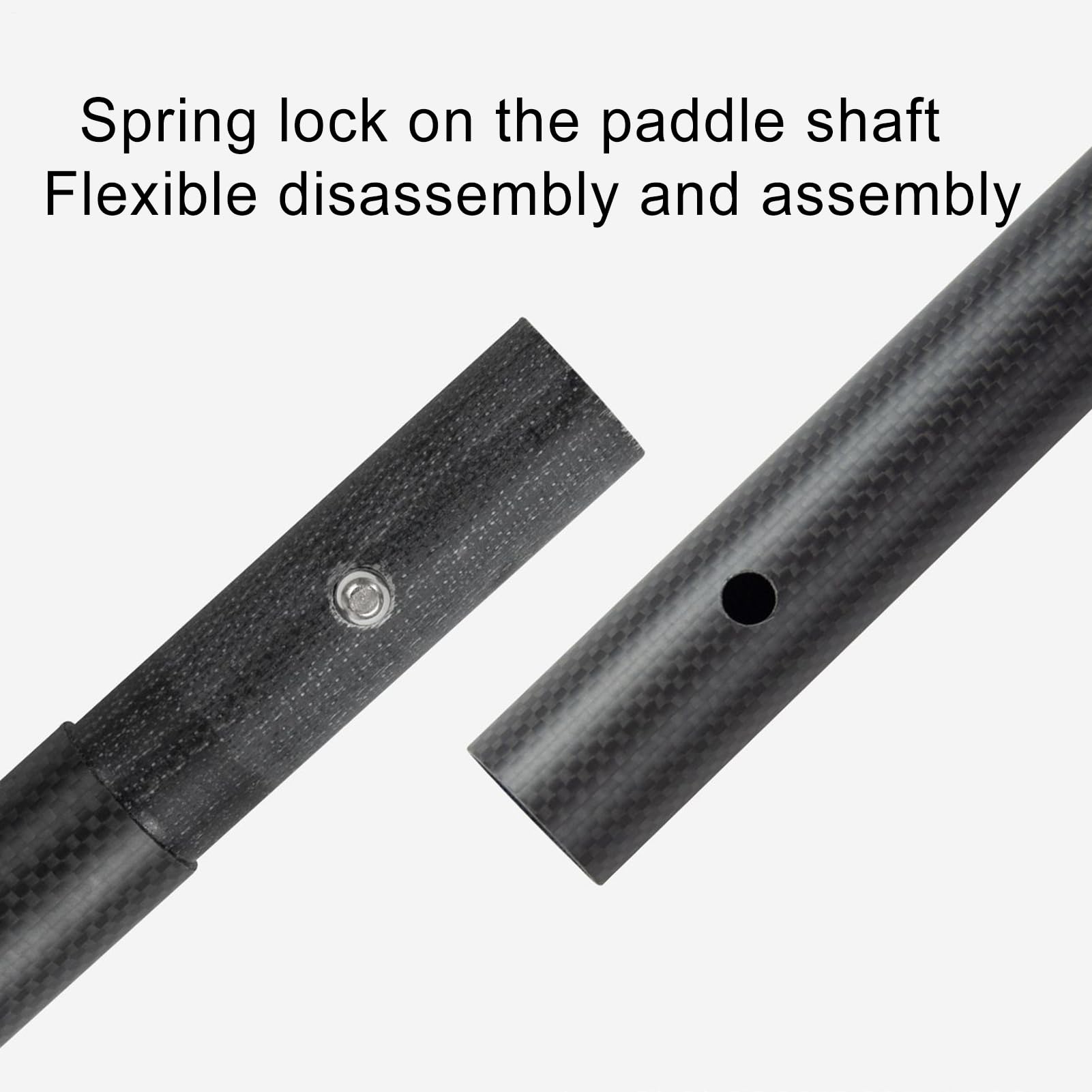 Paddle Surf de Remo - Paddleboard Flotante de 18 cm - Remo de Aluminio Ajustable de 3 Secciones para piragüismo, Remo y Deportes acuáticos. Ligero y portátil para Aventuras acuáticas al Aire Libre.