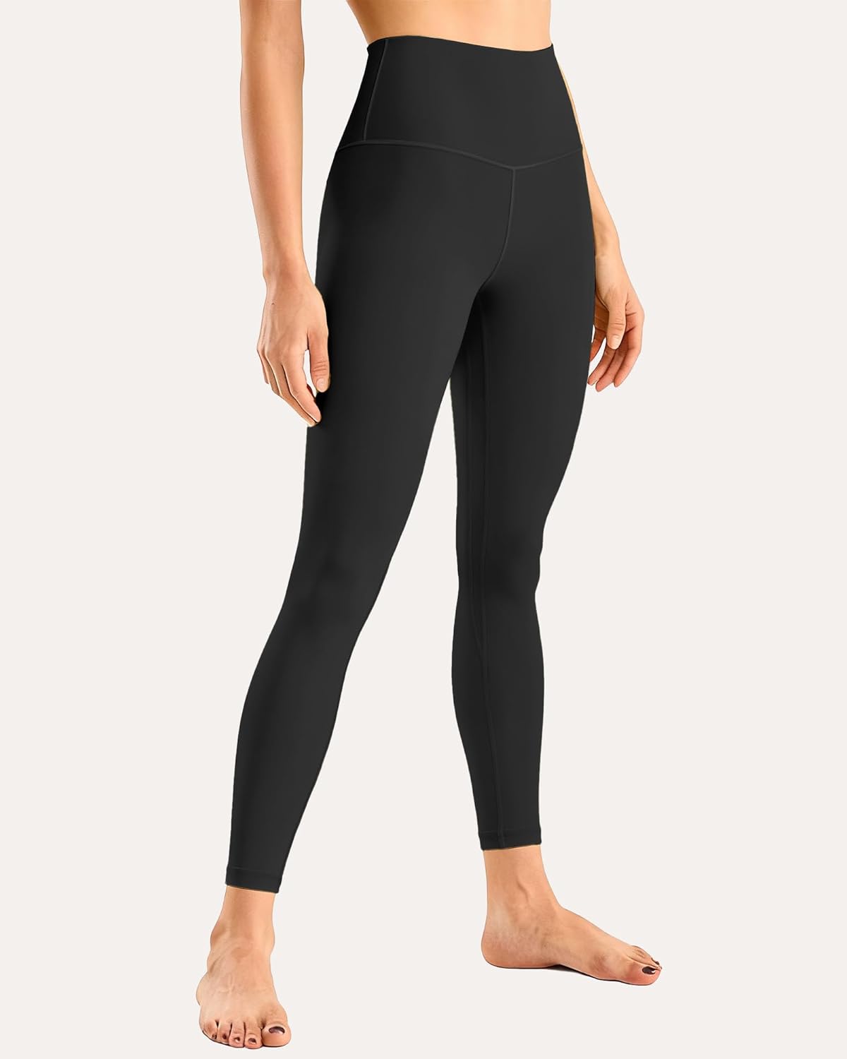 Buttery Soft Second-Skin High Waisted Yoga Leggings for Women 7/8 Lounge Pants Everyday Wear - Image 4