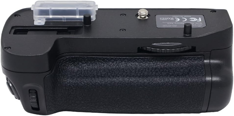 Mcoplus BG-D7100 Vertical Battery Grip as MB-D15 Replacement for Nik D7100 D7200, Hold EN-EL15 Battery(Battery not Included)