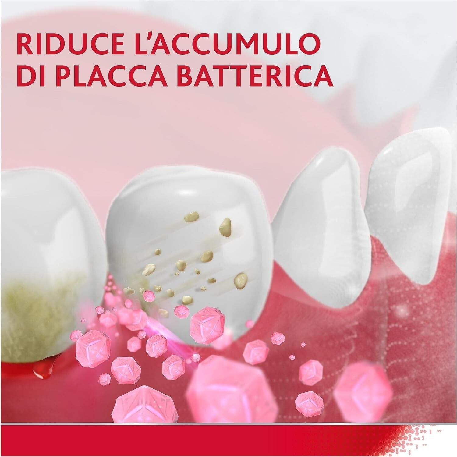 Italian Gourmet Dentifricio Original Zahnpasta für Zahnfleisch, 12 x 75ml | Gusto classico, igiene quotidiana; unterstützt starke Zähne und ein, Gesamtnettogewicht 900 ml + Kostenlos Polpa 400g