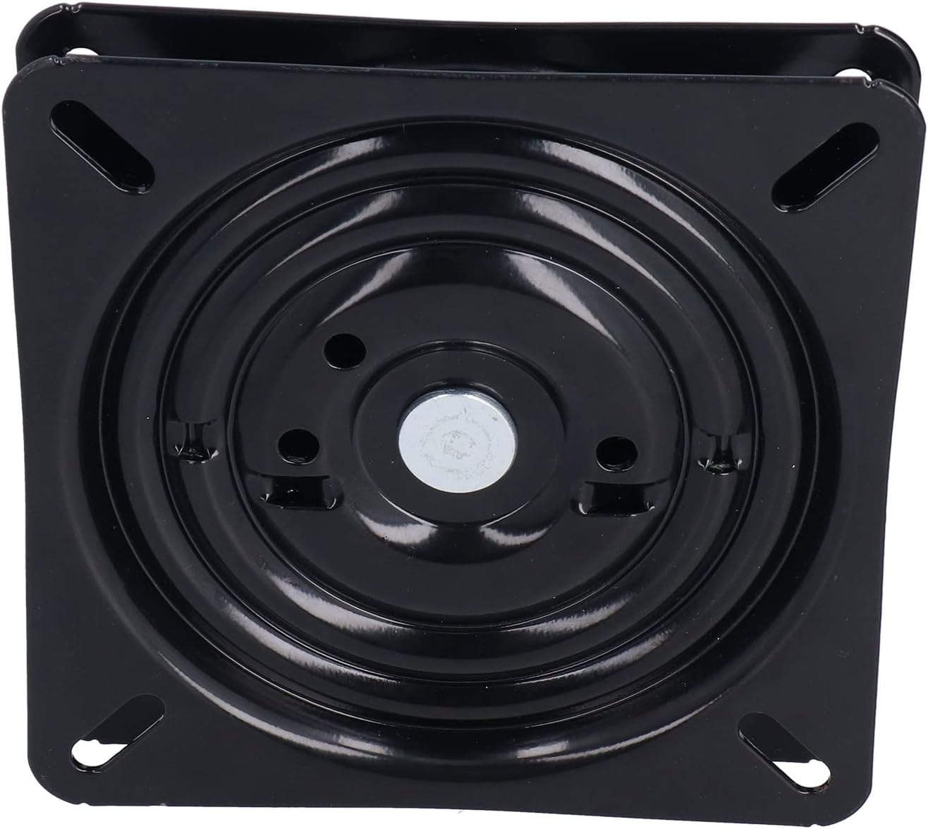 7" Lazy Susan Turntable Bar Stool Swivel Plate Automatic Rebound Stool Rotating Base Chair Turntable Base Lazy Susan Hardware for Home Bar Office Furniture Replacement